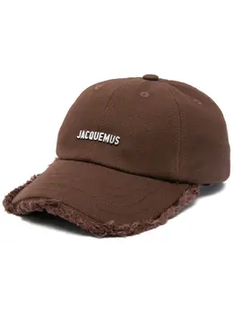 Jacquemus: Коричневая кепка  La Casquette