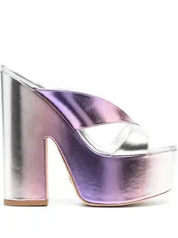 Stuart Weitzman: Фиолетовые сандалии 