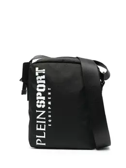 Plein Sport: Чёрная сумка через плечо 
