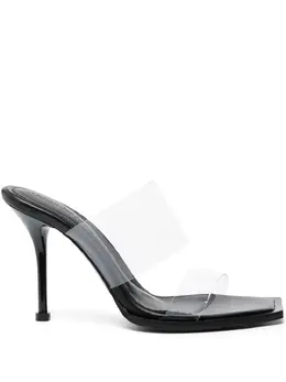 Alexander McQueen: Чёрные сандалии 