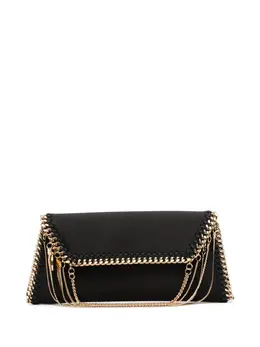 Stella McCartney: Чёрный клатч  Falabella