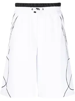 Plein Sport: Белые шорты 