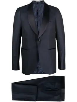 Emporio Armani: Атласный костюм 