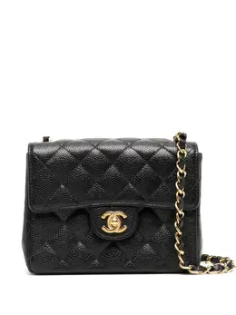 CHANEL Pre-Owned: Чёрная сумка 