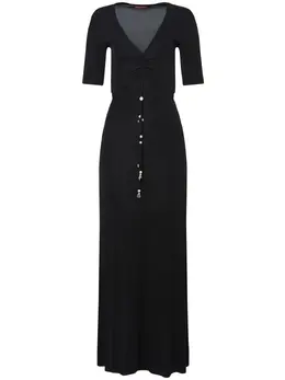 Altuzarra: Платье с коротким рукавом 