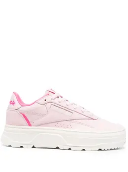 Reebok: Светлые кроссовки  Club C Double Geo