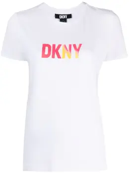DKNY: Футболка с принтом 