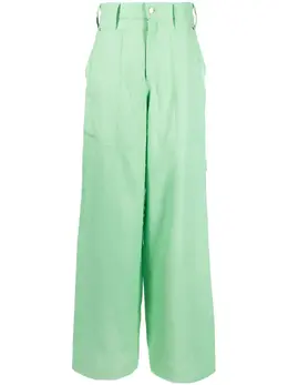 Stella McCartney: Зелёные брюки 