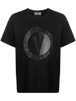 Versace Jeans Couture: Футболка с принтом 