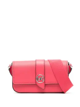 Michael Michael Kors: Красная сумка через плечо 