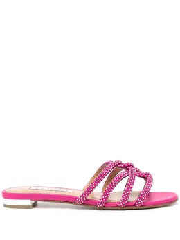 Aquazzura: Розовые сандалии 