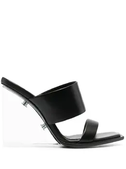 Alexander McQueen: Чёрные сандалии 