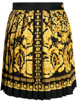 Versace: Юбка  Barocco с принтом