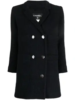 CHANEL Pre-Owned: Двубортная куртка 