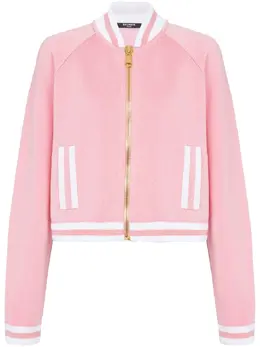 Balmain: Куртка в полоску 