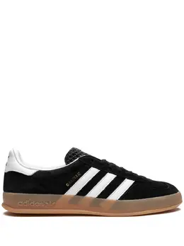 adidas: Чёрные кроссовки  Gazelle Indoor