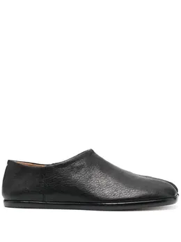 Maison Margiela: Чёрные мокасины  Tabi