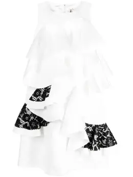 Comme Des Garçons: Платье с оборками 