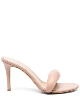 Gianvito Rossi: Бежевые сандалии  Bijoux