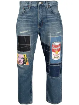 Junya Watanabe MAN: Джинсовые джинсы 