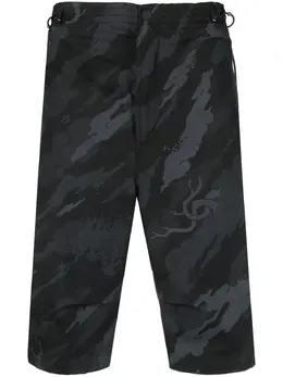 Maharishi: Шорты с принтом 