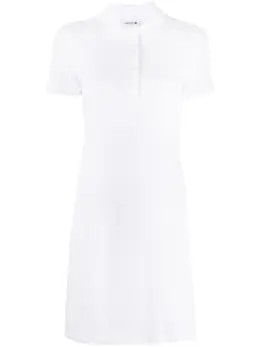 Lacoste: Белое поло 
