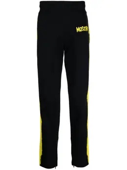 Moschino: Брюки с принтом 