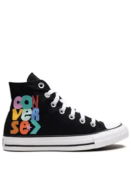 Converse: Чёрные кроссовки  Chuck Taylor All Star