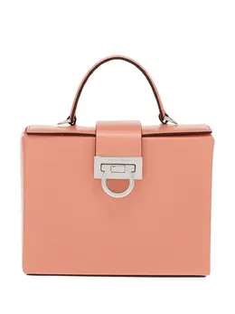 Ferragamo: Розовая сумка-шоппер  Trifolio