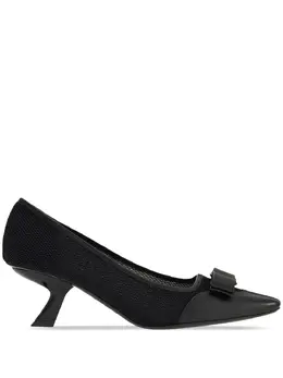 Ferragamo: Чёрные туфли  Vara Bow