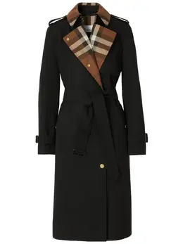 Burberry: Чёрный плащ 