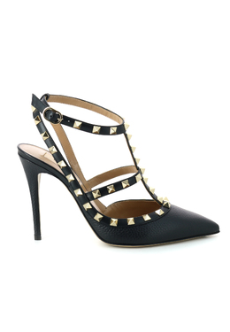 VALENTINO: Чёрные босоножки 