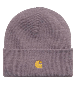 CARHARTT WIP: Фиолетовая шапка 
