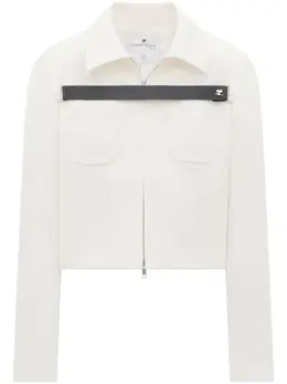 Courrèges: Белая куртка 