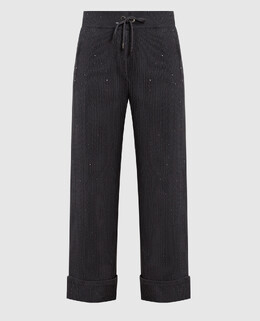 Brunello Cucinelli: Серые брюки 