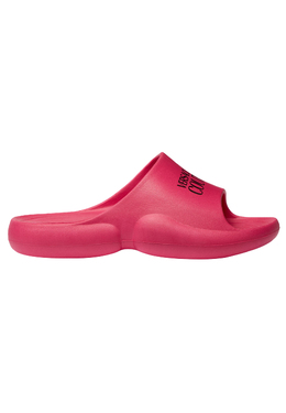 VERSACE JEANS COUTURE: Розовые шлёпанцы 