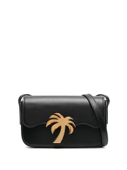 Palm Angels: Чёрная сумка через плечо 