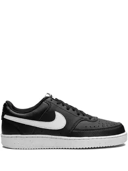 Nike: Чёрные кроссовки  Court Vision Low