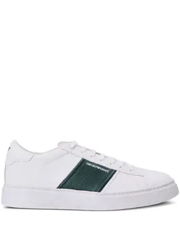 Emporio Armani: Белые кроссовки 