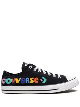 Converse: Чёрные кроссовки  Chuck Taylor All Star Ox