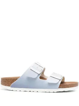Birkenstock: Светлые сандалии  Birko Flor