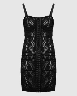 Dolce&Gabbana: Чорні сукні 