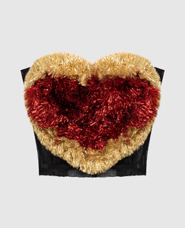 Dolce&Gabbana: Чёрный топ 