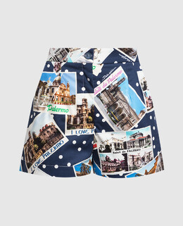 Dolce&Gabbana: Сині шорти  Palermo