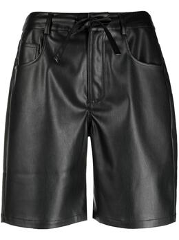 Proenza Schouler White Label: Кожаные шорты 