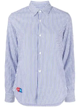 Comme Des Garçons Play: Рубашка  Heart в полоску