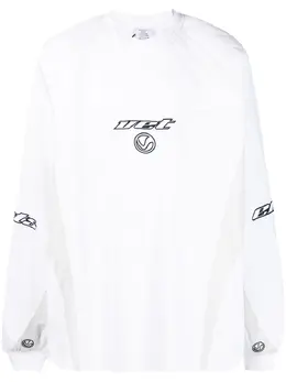 VETEMENTS: Белая футболка 