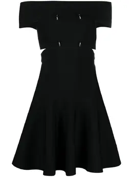 Alexander McQueen: Платье с открытыми плечами 