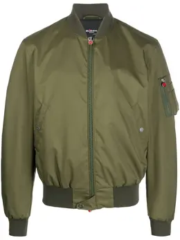Kiton: Куртка цвета хаки 