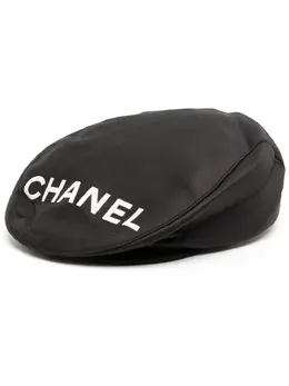 CHANEL Pre-Owned: Шляпа с принтом 